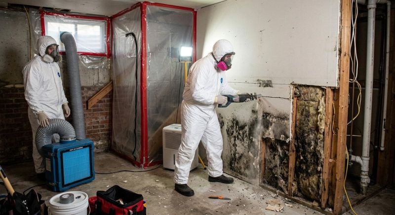 White Mold Mitigation in Fort Worth, TX