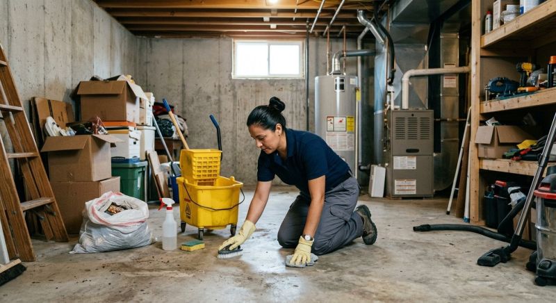 Basement Cleaning Service in Bellevue, WA