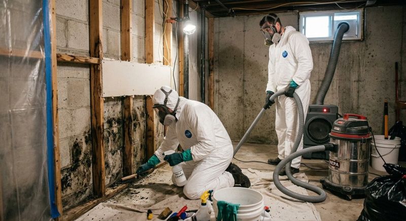 Basement Mold Remediation in Boca Raton, FL
