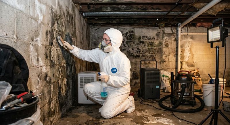 Basement Mold Removal in Fort Worth, TX