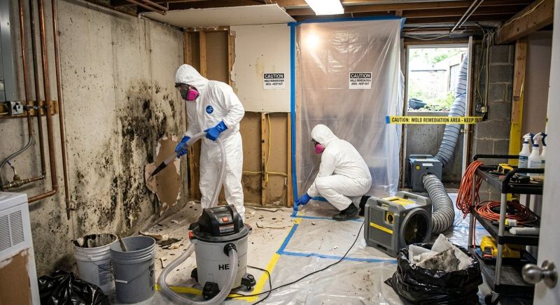 Crawl Space Mold Removal in Bergen County, NJ