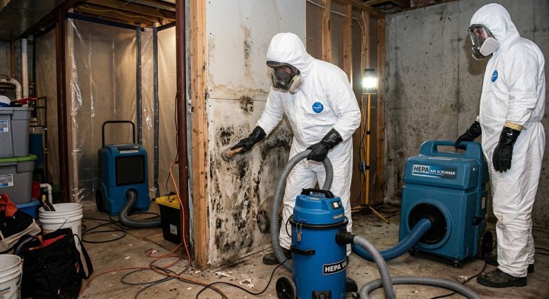 White Mold Mitigation in Broward County, FL